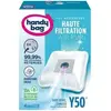 Handy Bag Sac Aspirateur HANDY BAG Y50 (x4 + 1 Filtre à air)