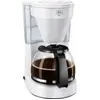 Melitta Cafetière Filtre avec Verseuse en Verre, Easy II, 1023-01, Blanc
