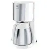 Melitta - MELITTA Cafétiere Enjoy Top Therm Blanc/ Acier brossé 1017-07