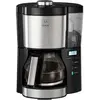 Cafetière filtre Melitta Look V Timer 1025-08 Noir/Acier Brossé