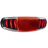 busch+müller Fléchettes arrière Dart Plus Dynamo, Unisexe, pour Adulte, Rouge, 50-80 mm
