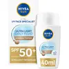 Nivea Sun Ultra Light Daily Fluid + Hyaluron | Medium Tinted
