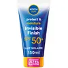 NIVEA Crème solaire SPF 50+ - Invisible Finish - Visage & corps - 150 ml