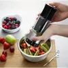 Coupe légumes et fruits Flexicut - Gefu - Noir - Plastique