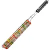 Panier à mailles 49x4 cm pour barbecue en acier inoxydable Gefu