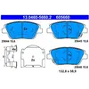 ATE Plaquettes de frein X4 pour KIA: Optima (Ref: 13.0460-5660.2)