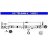 ATE Flexible de frein pour FORD: Connect (Ref: 83.7769-0406.3)
