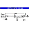 ATE Flexible de frein pour FORD: Connect (Ref: 83.7769-0407.3)