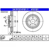 ATE Disques de frein pour JEEP: Grand Cherokee (Ref: 24.0132-0181.1)
