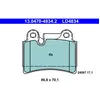 ATE Plaquettes de frein X4 pour VOLKSWAGEN: Touareg (Ref: 13.0470-4834.2)