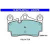 ATE 13047049762 Motorcraft Kit de plaquettes de frein, frein à disque