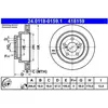 Disque de frein ATE 24.0118-0159.1 avant, ventilé, 1 pièce