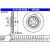 ATE Disques de frein pour PORSCHE: Macan (Ref: 24.0128-0289.1)