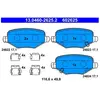 Kit de plaquettes de frein, frein à disque 13.0460-2625.2 ATE 13.04602625.2