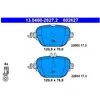 Kit de plaquettes de frein, frein à disque 13.0460-2627.2 ATE 13.04602627.2