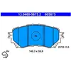 Kit de plaquettes de frein, frein à disque 13.0460-5675.2 ATE 13.04605675.2