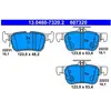 Kit de plaquettes de frein, frein à disque 13.0460-7320.2 ATE 13.04607320.2