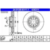 ATE Disques de frein pour ALFA ROMEO: Giulia (Ref: 24.0128-0311.1)