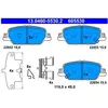 Kit de plaquettes de frein, frein à disque 13.0460-5530.2 ATE 13.04605530.2