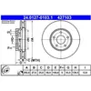 ATE Disques de frein pour FORD: Focus & G.M.E.: Rascal (Ref: 24.0127-0103.1)