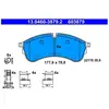 ATE Plaquettes de frein X4 pour VOLKSWAGEN: Crafter (Ref: 13.0460-3879.2)