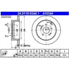 ATE Disques de frein pour MITSUBISHI: Grandis (Ref: 24.0110-0344.1)