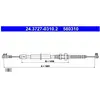 ATE Câble de frein à main pour CITROËN: BX (Ref: 24.3727-0310.2)