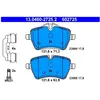 ATE Plaquettes de frein X4 pour MINI: MINI (Ref: 13.0460-2725.2)