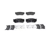 ATE Plaquettes de frein X4 pour HYUNDAI: Santa Fe (Ref: 13.0460-5782.2)