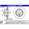 ATE Disques de frein pour BMW: Z4 (Ref: 24.0124-0242.2)