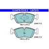 ATE Plaquettes de frein X4 pour BMW: Série 3, Série 1 (Ref: 13.0470-7215.2)