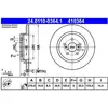 ATE Disques de frein pour TOYOTA: Urban Cruiser (Ref: 24.0110-0364.1)