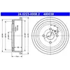 Tambour de frein 24.0223-0008.2 ATE 24.02230008.2