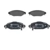 Kit de plaquettes de frein, frein à disque 13.0460-5800.2 ATE 13.04605800.2
