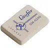 LAUFER Läufer 00240 SW 0240 gomme très douce en caoutchouc, blanche