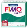 GRAINE CREATIVE Staedtler - Fimo Soft - Pain Pâte à Modeler 57 g Vert Emeraude