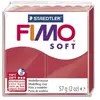 GRAINE CREATIVE STAEDTLER Pâte à modeler à cuire Fimo Soft bloc 56 g cerise