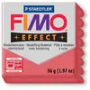 GRAINE CREATIVE Staedtler - Fimo Effect - Pain Pte à Modeler 57 g Effet Translucide Rouge