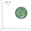 Rayher Rocailles nacrées 2.6 mm, - teintes vertes