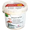 Rayher béton créatif à couler, p. loisirs créatifs, seau 1 kg, gris, 34152000