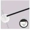 Rayher Ruban satin - Noir - 3 mm - 10 m