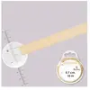 Rayher 5521303 Ruban de satin, 7 mm, SB de rouleau de 10 m, Beige