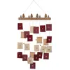 Rayher Calendrier de l'Avent à suspendre, coloré 44x95cm sachet 1 Set, 46656999