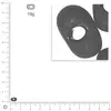 Rayher Hobby Rocailles Farfalles - Noir mat - 3,2 x 6,5 mm x 18 g