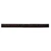 Rayher Bande de cuir synthétique métallique plat Anthracite 3 mm