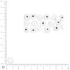 Rayher Perles en bois - Polies - Blanc - 12 mm - 32 pcs