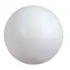 Boule en polystyrène Ø 25 cm 2 hémisphères creuses - rayher
