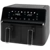 Double friteuse à air chaud 8L Noir Clatronic FR3804H-Noir TU