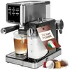 ProfiCook® Machine à expresso 2 en 1 pour poudre de café et capsules c...