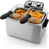ProfiCook Double Friteuse 5L 3000W professionnelle Proficook PC-FR 1038